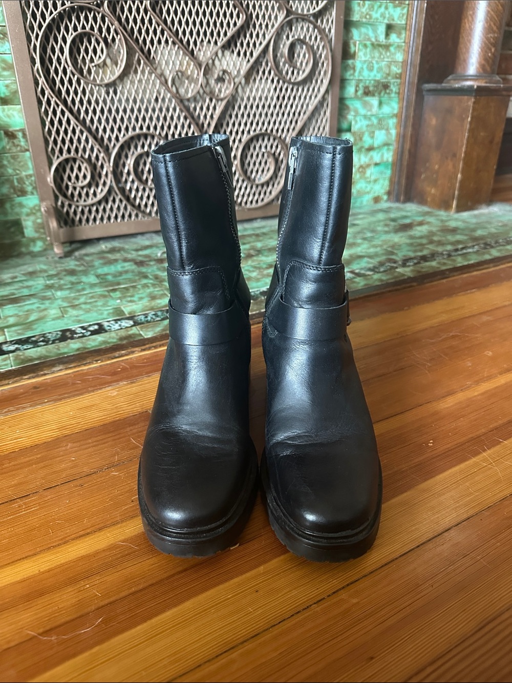 Dolce Vita Biker Heel Boots - Picture 2 of 6